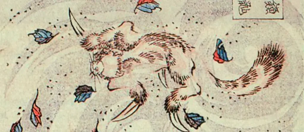 Yokai japonés Kamaitachi
