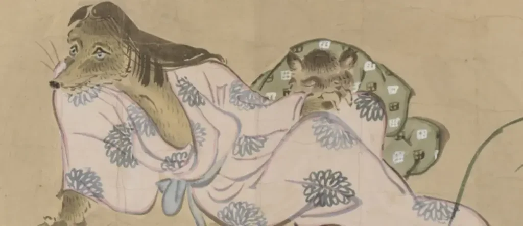 Yokai japonés Mujina