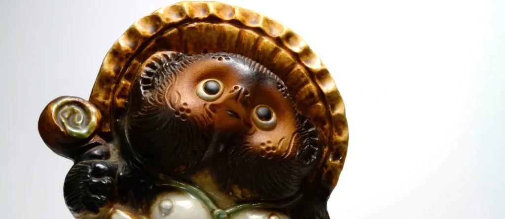 Yokai japonés Tanuki o bake-danuki