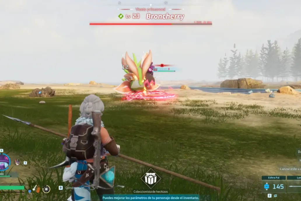 Echando una partida a Palworld en ordenador con nivel 21