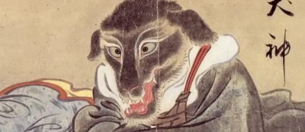 Yokai japonés Inugami