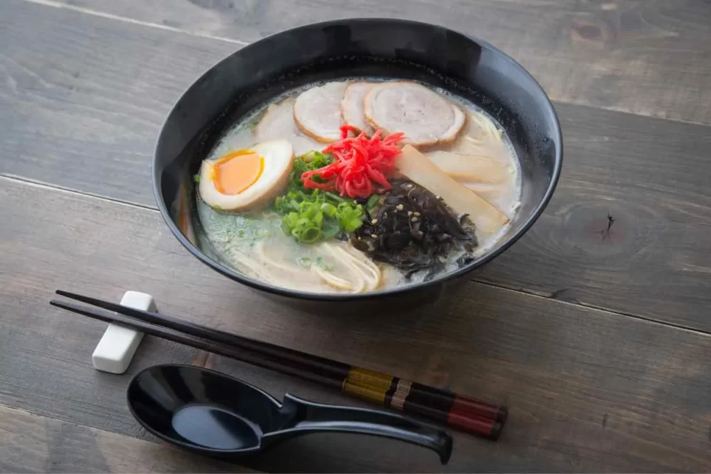 Tonkotsu Ramen cocinado al estilo de Fukuoka