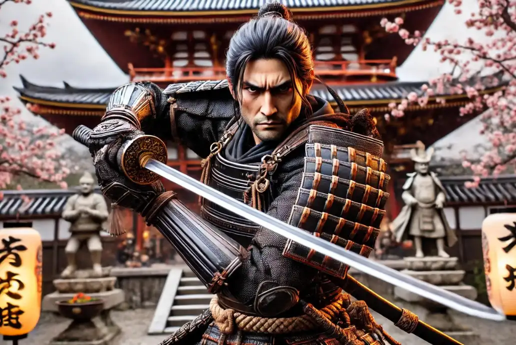 La primera Katana Japonesa portada por un samurai