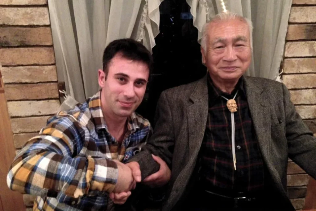 Cenando con Isoyama Hiroshi